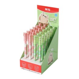Długopis wymazywalny Soft Animals Sowa wkład niebieski 0,7mm Mg (AKPC52R2) Mg