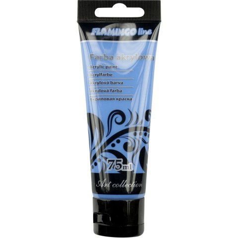 Farba akrylowa kolor: niebieski 75ml Flamingo Line (066) Flamingo Line