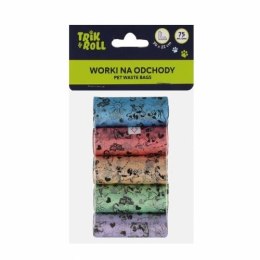 Gadżet Worki na odchody 75szt 4 rolki Trik Roll (560699) Trik Roll