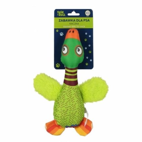 Gadżet dla psa maskotka Kaczka z dźwiękiem Trik Roll (560685) Trik Roll