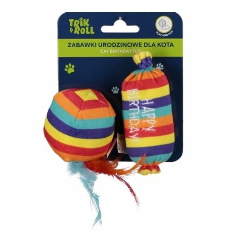 Gadżet zabawki 2szt dla kota Trik Roll (560725) Trik Roll