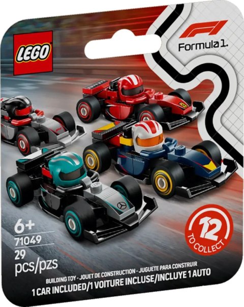Klocki konstrukcyjne Formuła 1 Kolekcjonerskie bolidy F1® Lego (71049) Lego