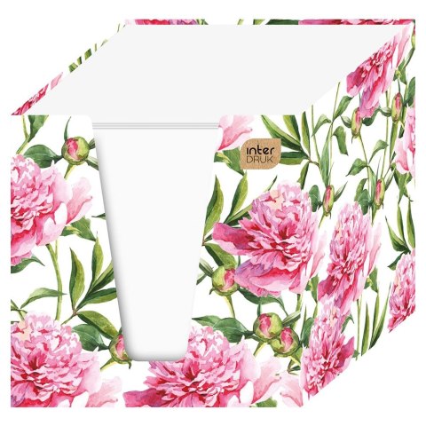 Kostka papierowa biały [mm:] 90x90x 90 Interdruk (KOSPAPBKUBP) Interdruk