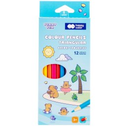 Kredki ołówkowe 12 kol. Happy Color (HA 2313 13YU K12) Happy Color