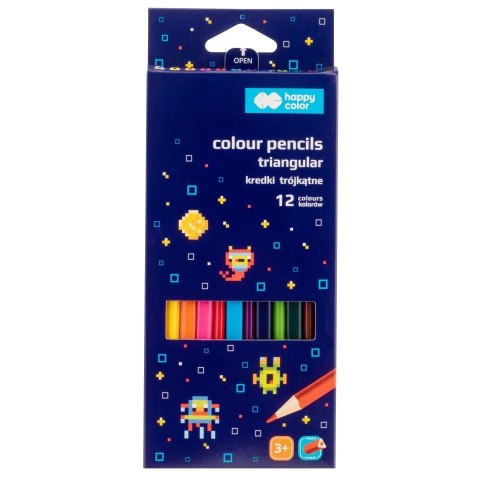 Kredki ołówkowe Happy Color (HA 2313 13PP K12) Happy Color