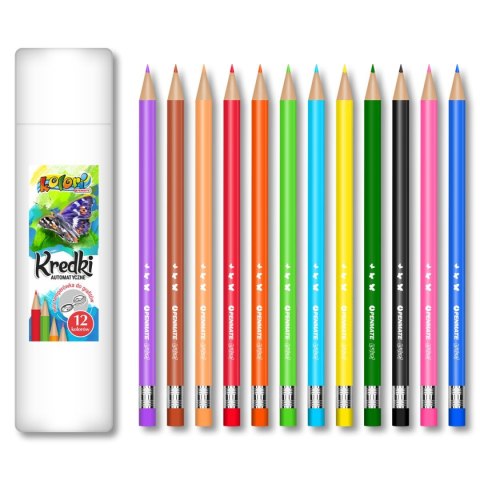 Kredki ołówkowe automatyczne w tubie 5906910831848 12 kol. Kolori (TT8878) Kolori