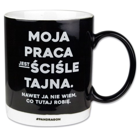Kubek wielokrotnego użytku an at Work-Ściśle tajna 250ml Pan Dragon (5901854981062) Pan Dragon