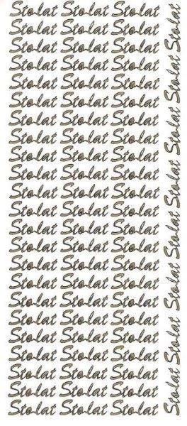 Naklejka (nalepka) Sto lat złote Farro (009) Farro