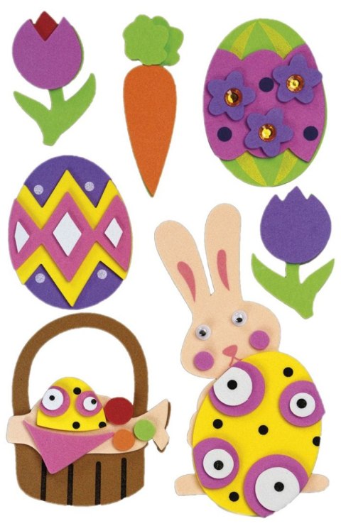 Naklejka (nalepka) Craft-Fun Series Wielkanoc Titanum (NCR025) Titanum