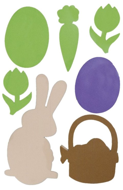 Naklejka (nalepka) Craft-Fun Series Wielkanoc Titanum (NCR025) Titanum