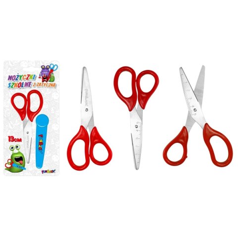 Nożyczki z zatyczką 13cm Fun&Joy (FJ6850C) Fun&Joy