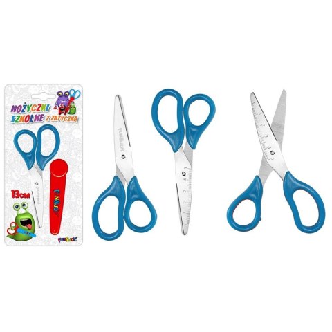 Nożyczki z zatyczką 13cm Fun&Joy (FJ6850C) Fun&Joy