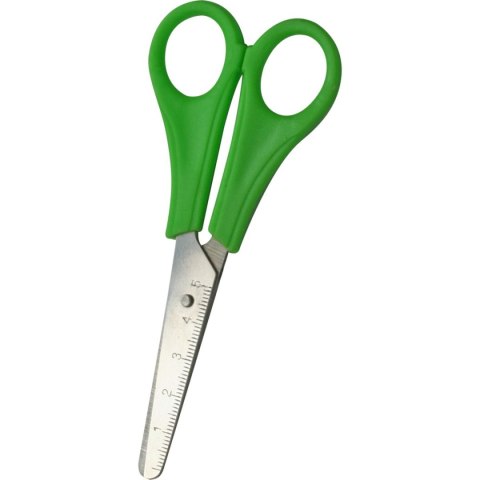 Nożyczki szkolne 13cm z podziałką Titanum