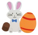 Ozdoba piankowa Craft-Fun Series zestaw do złożenia Zając z pisanką Titanum (19XQ18-23) Titanum
