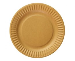 Talerz jednorazowy złoty papier śr. 180mm 6 szt Godan (PF-TPZ6) Godan