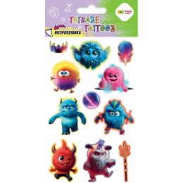 Tatuaż zmywalny Monsters Happy Color (HA 4261 1020-KP04) Happy Color