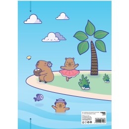 Teczka kartonowa na gumkę Kapibary, A4 różne Happy Color (HA 7621 2431-YU2) Happy Color