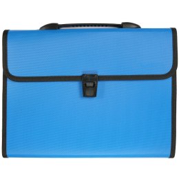 Teczka segregująca PP Titanum A4 z rączką 13 przegródek niebieska (TR12BL) Titanum