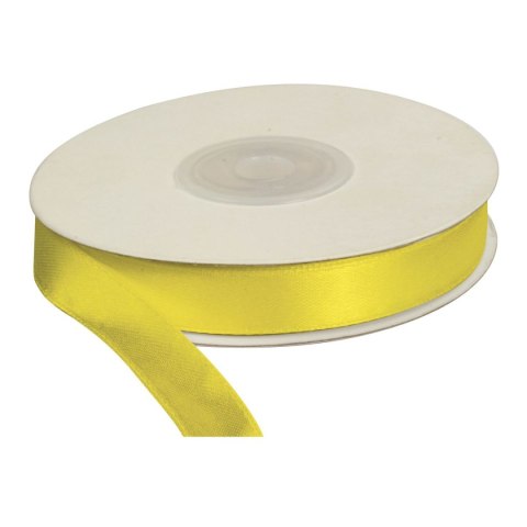 Wstążka Craft-Fun Series satynowa 12x25 [mm x m] żółta Titanum (12/25/143) Titanum
