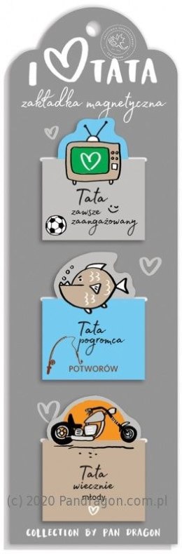 Zakładka do książki tata 2 Pan Dragon (5901854956893) Pan Dragon