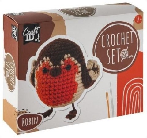 Zestaw kreatywny dla dzieci Ptaszek na szydełku Grafix (2302) Grafix