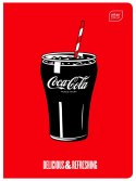 Zeszyt A5 COCA COLA MAT+UV 32k. 70g krata Interdruk Interdruk