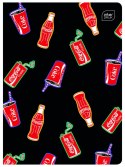 Zeszyt A5 COCA COLA MAT+UV 32k. 70g krata Interdruk Interdruk