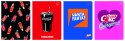 Zeszyt A5 COCA COLA MAT+UV 32k. 70g krata Interdruk Interdruk