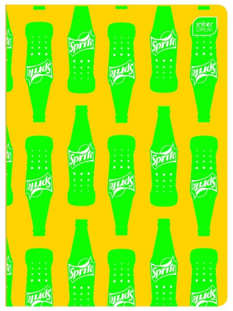 Zeszyt A5 COCA COLA MAT+UV 32k. 70g trzy linie Interdruk Interdruk