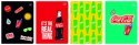 Zeszyt A5 COCA COLA MAT+UV 32k. 70g trzy linie Interdruk Interdruk