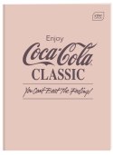 Zeszyt HYBRID COCA COLA A4 60k. 70g krata Interdruk Interdruk