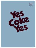 Zeszyt HYBRID COCA COLA A5 60k. 70g linia Interdruk Interdruk