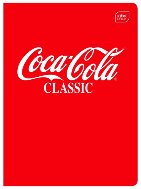 Zeszyt HYBRID COCA COLA A5 60k. 70g linia Interdruk Interdruk