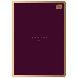 Zeszyt Metalic Satin Gold B5 80k. 70g krata Interdruk (ZEB580#MSG) Interdruk