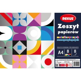 Zeszyt papierów kolorowych metalizowanych A4 Beniamin (2129) Beniamin