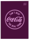 Zeszyt tematyczny COCA COLA HYBRID A6 32k. 70g krata Interdruk (do słówek) Interdruk