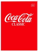 Zeszyt tematyczny COCA COLA HYBRID A6 32k. 70g krata Interdruk (do słówek) Interdruk