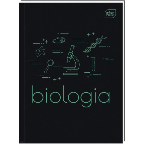 Brulion A5 biologia 80k. 70g krata Interdruk Interdruk
