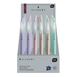 Długopis olejowy ACADEMY LIGHT Pastel wkład niebieski 0,7mm Interdruk Interdruk