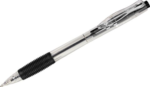 Długopis olejowy automatyczny wkład czarny 0,7mm Titanum (BPGBLACK ECONOMY) Titanum