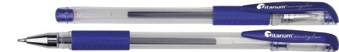Długopis żelowy wkład niebieski 0,5mm Titanum (GPGBLUE ECONOMY) Titanum