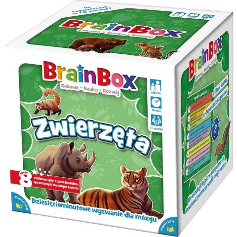 Gra edukacyjna BrainBox - Zwierzęta Rebel (5902650619968) Rebel