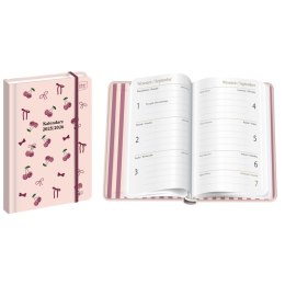 Kalendarz książkowy (terminarz) CHERRIES 192 stron A6 Interdruk (SZKOLNY) Interdruk