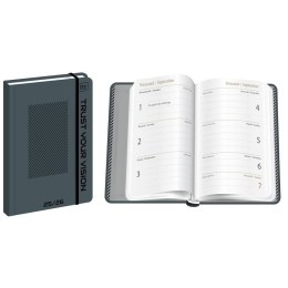 Kalendarz książkowy (terminarz) VISION 192 stron A6 Interdruk (SZKOLNY) Interdruk