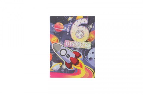 Kartka składana 6-10 LAT B6 Top Graphic (BOGH) Top Graphic