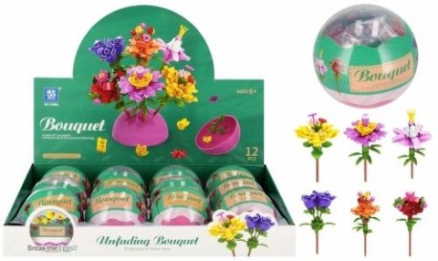 Klocki konstrukcyjne 20-29 elementów Kwiat Mega Creative (553367) Mega Creative