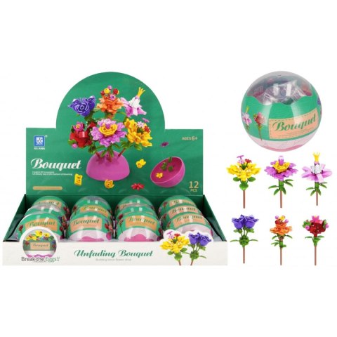 Klocki konstrukcyjne 20-29 elementów Kwiat Mega Creative (553367) Mega Creative