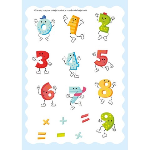 Kolorowanka cyfry+zadania Interdruk Interdruk