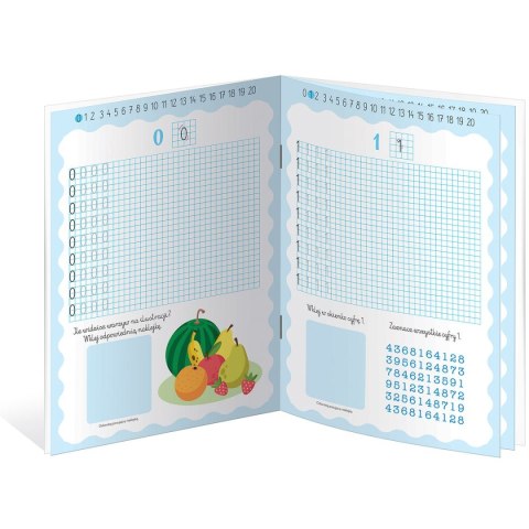 Kolorowanka cyfry+zadania Interdruk Interdruk