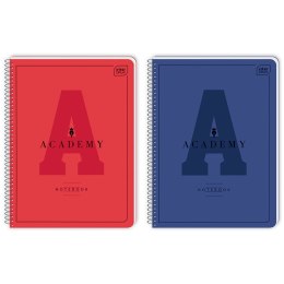 Kołozeszyt (kołonotatnik) Academy Hybrid A4+ 80k. 90g linia Interdruk Interdruk
